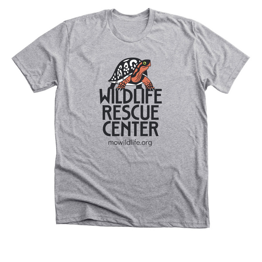 Wildlife Rescue Center tees and tanks!, a Athletic Heather Premium Unisex Tee