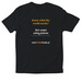 UNSTOPPABLE: KNOW WHAT THE WORLD NEEDS?, a Black Softstyle Cotton Tee
