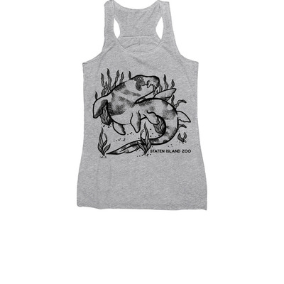 World Ocean Day, a Athletic Heather Women's Racerback