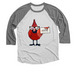 #Civitas2026 Baseball Tee&nbsp;, a Premium Heather and Heather White 3/4 Sleeve Baseball Tee