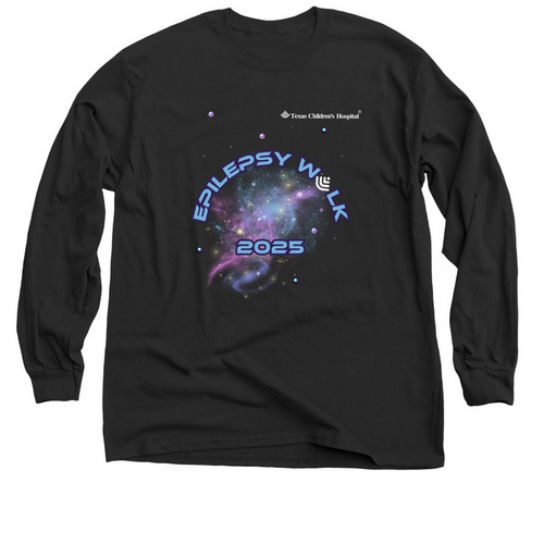 Epilepsy Walk 2025, a Black Classic Long Sleeve Tee