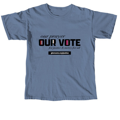 Glenn Pride Parade T-Shirts!, a Blue Jean Comfort Colors Unisex Tee