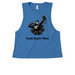 Tank Tops, a Azure Blue Allmade Eco Triblend Women?s Muscle Tank