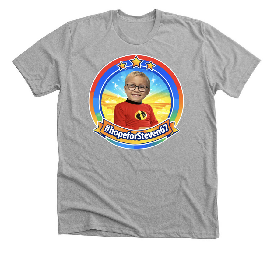 STEVEN STRONG 1, a Athletic Heather Premium Unisex Tee