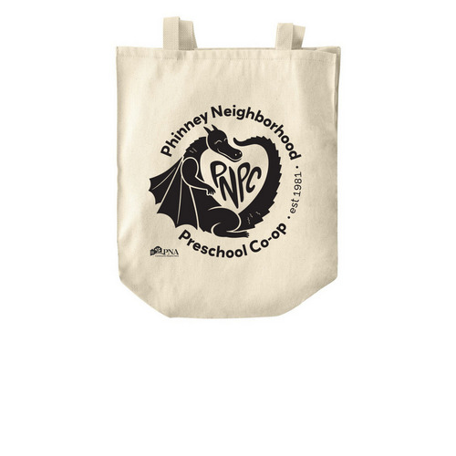 PNPC Tote, a Natural Over-the-Shoulder Shopping Tote Bag
