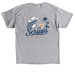 Work wear, a Sport Grey Classic Unisex Tee (back-view)