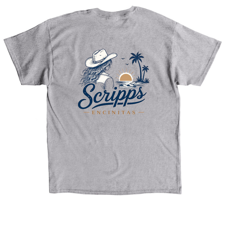 Work wear, a Sport Grey Classic Unisex Tee (back-view)