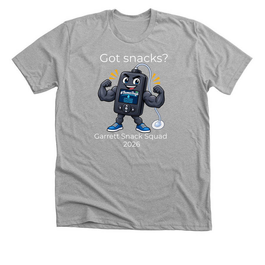 #ThomasTough, a Athletic Heather Premium Unisex Tee