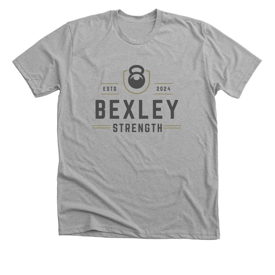 Bexley Strength, a Athletic Heather Premium Unisex Tee