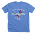 Team Jamen, a Heather Columbia Blue Premium Unisex Tee