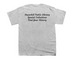 Queen Slipper City, a Sport Grey Youth Unisex Tee (back-view)
