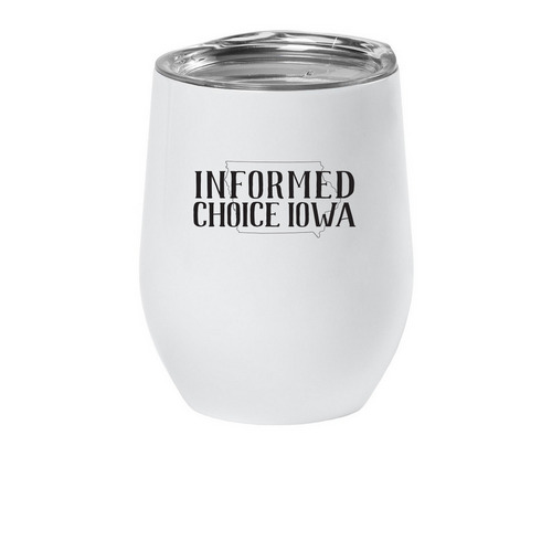 ICI Insulated Tumbler, a White Insulated Wine Cup