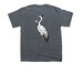 Official FCWA Shirts&nbsp;, a Dark Heather Youth Unisex Tee (back-view)