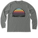 Project:Camp Long Sleeve - Gear for Good!, a Deep Heather Premium Long Sleeve Tee