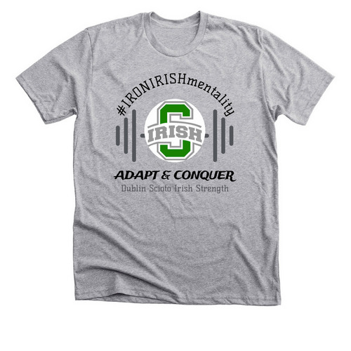 Adapt & Conquer..., a Athletic Heather Premium Unisex Tee