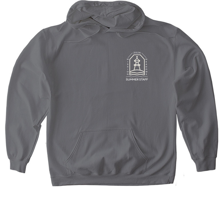 2026 STAFF APPAREL&nbsp;, a Charcoal Gildan Softstyle Pullover Hoodie