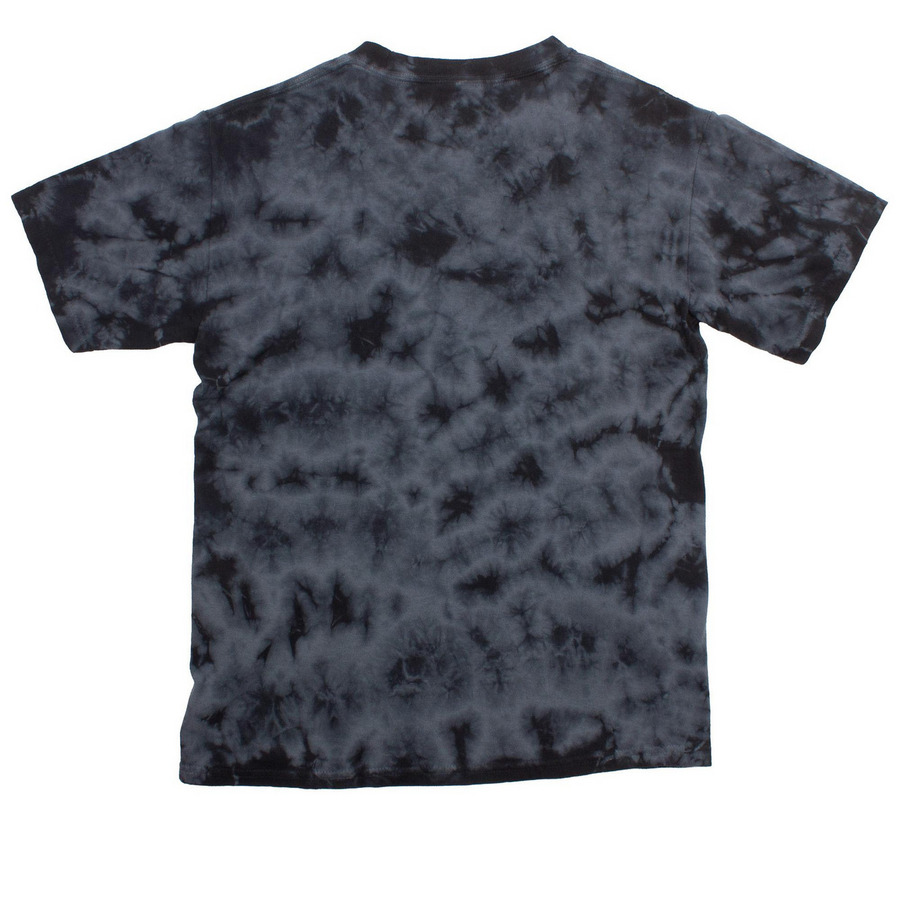 god loves everyone, a Black Youth Crystal Tie Dye Tee (back-view)