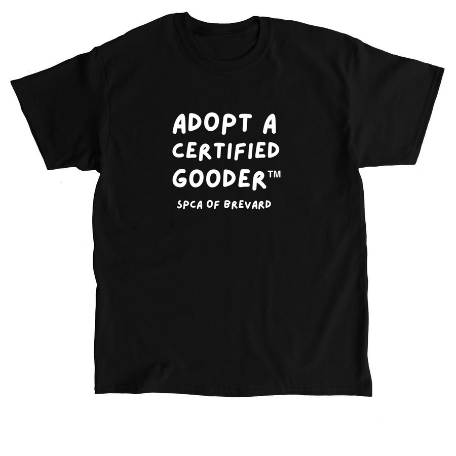 Certified Gooder ??, a Black Classic Unisex Tee