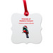 Friends of Madera Canyon, a White Aluminum Square Ornament