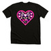 Our Heart, a Solid Black Blend Premium Unisex Tee