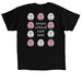 NCCU brain shirt&nbsp;, a Black Classic Unisex Tee (back-view)