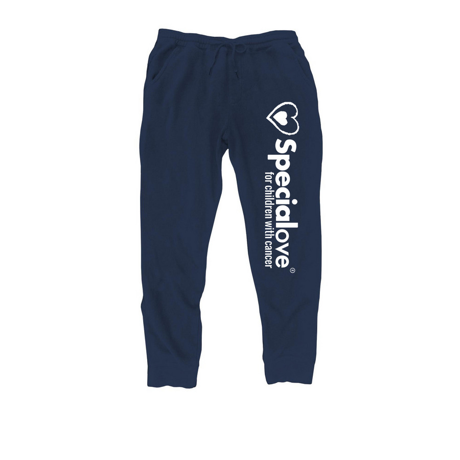 Special Love Joggers, a Classic Navy Midweight Fleece Joggers
