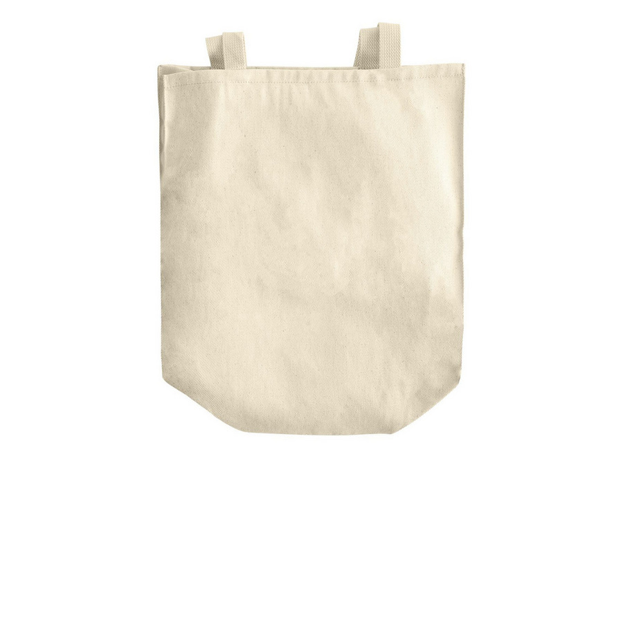 Greetings from Alexandria Postcard Tote Bag, a Natural Over-the-Shoulder Shopping Tote Bag (back-view)