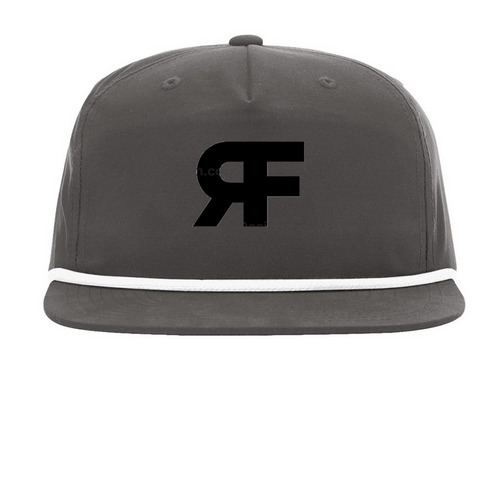FRfarmz, a Charcoal/ White Printed Umpqua Snapback Cap