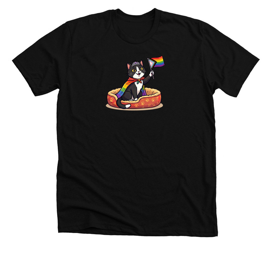 BCC Pride Cat 2026, a Solid Black Blend Premium Unisex Tee