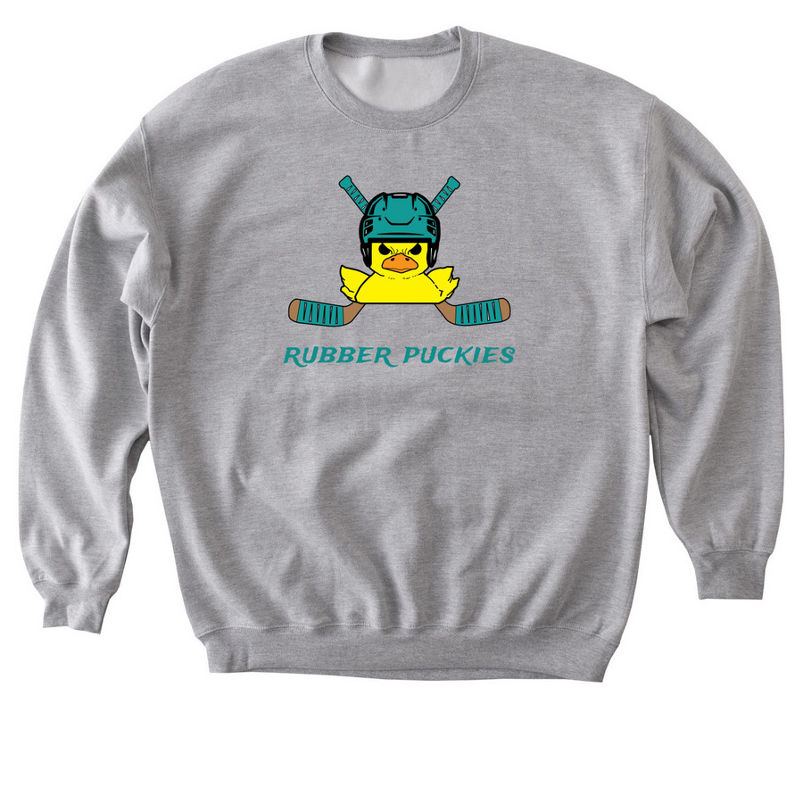 Rubber Puckies Tees & Sweatshirts, a Sport Grey Softstyle Crewneck Sweatshirt