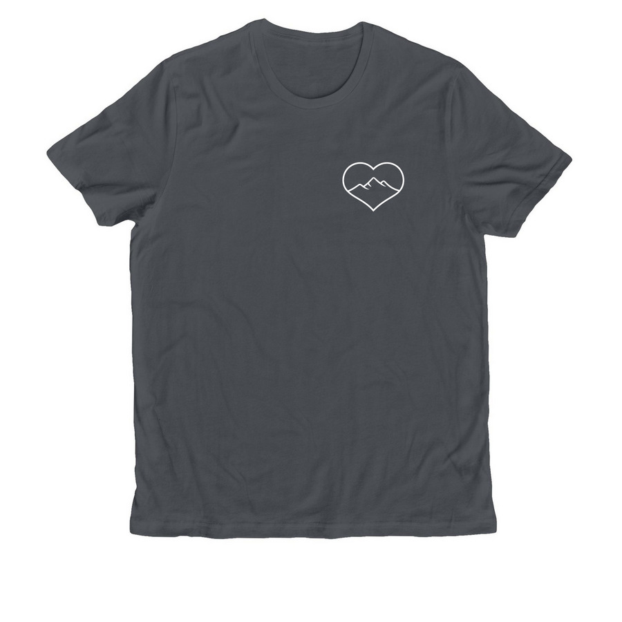 Trust your path, no words&nbsp;, a Terrain Grey Allmade Organic Cotton Unisex Tee