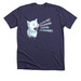 Leave Trans Kids Alone flag colors, a Heather Lapis Premium Unisex Tee