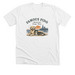 Famous Fido Chicago, a Solid White Blend Premium Unisex Tee