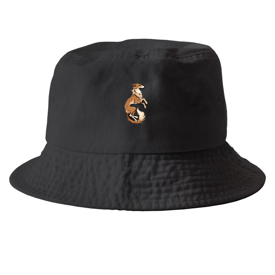 NWFest 2026: Headwear! Simple Silken Red, a Black Printed Bucket Hat