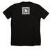 Yawaste Delights by Shylee Merch, a Solid Black Blend Premium Unisex Tee (back-view)