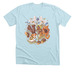 Ukraine Animal Fundraiser Shirt, a Heather Ice Blue Premium Unisex Tee