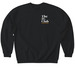 The 3% Club Apparel, a Black Softstyle Crewneck Sweatshirt