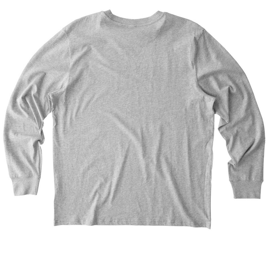 1994 Throwback Classic, a Heather Grey Stanley/Stella Unisex Creator 2.0 Long Sleeve Tee (back-view)