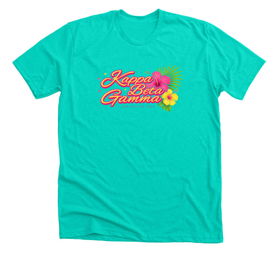 Konvention 2026&nbsp;, a Heather Sea Green Premium Unisex Tee