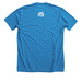 Build A Bigger Table, a Neon Blue Premium Unisex Tee (back-view)