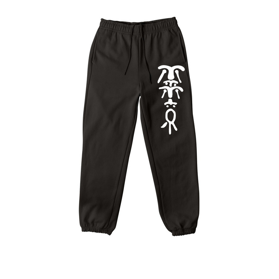 NVA Logo Sweats, a Black Premium Heavyweight Jogger