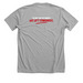 We don't just lift weights, we lift standards, a Athletic Heather Premium Unisex Tee (back-view)