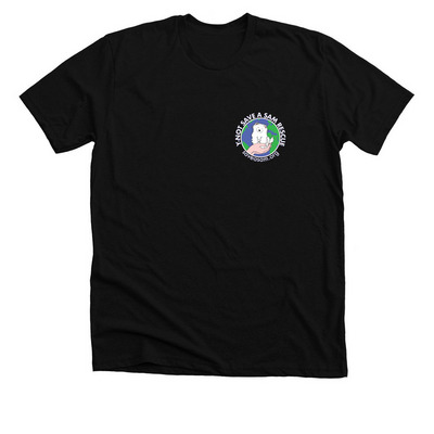 Y-NOT SAVE A SAM, a Solid Black Blend Premium Unisex Tee