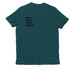 GGTF COLOR Shirts, a Deep Sea Green Allmade Organic Cotton Unisex Tee