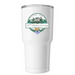 10th Anniversary Tumbler, a White Insulated Tumbler