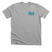 Know the Signs: Ovarian Cancer Awareness, a Athletic Heather Premium Unisex Tee