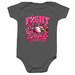 pink out Baby edition&nbsp;, a Charcoal Infant Onesie