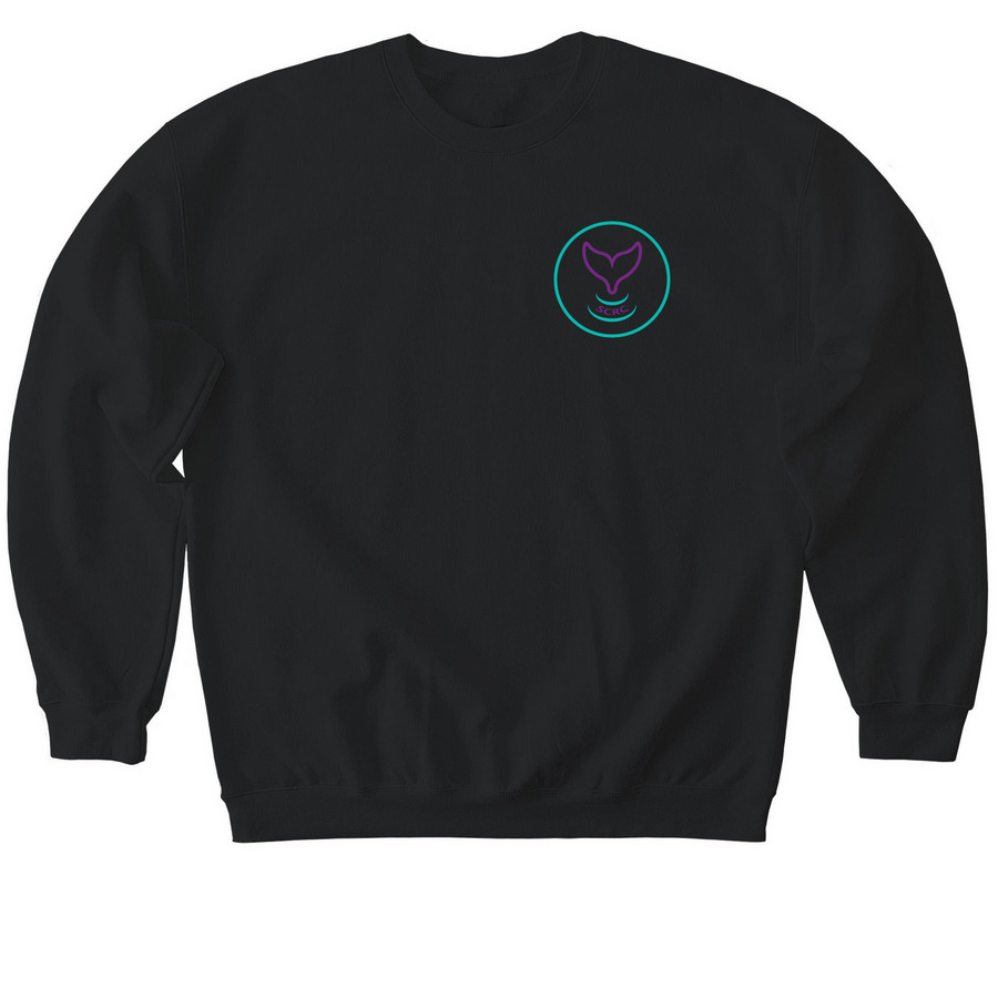 Support SnoCo Recovery, a Black Softstyle Crewneck Sweatshirt
