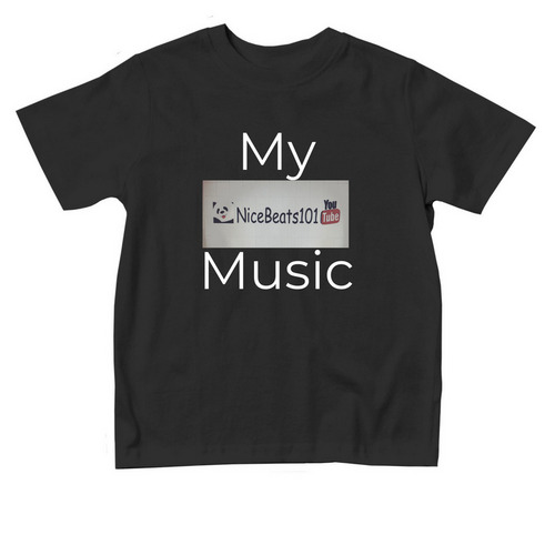 NiceBeats101, a Black Toddler Tee