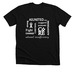 AI Word Cloud, a Solid Black Blend Premium Unisex Tee